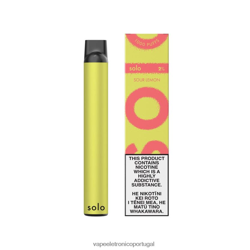 Vape Descartavel - Solo vaporizador descartável limão azedo BX28RB12