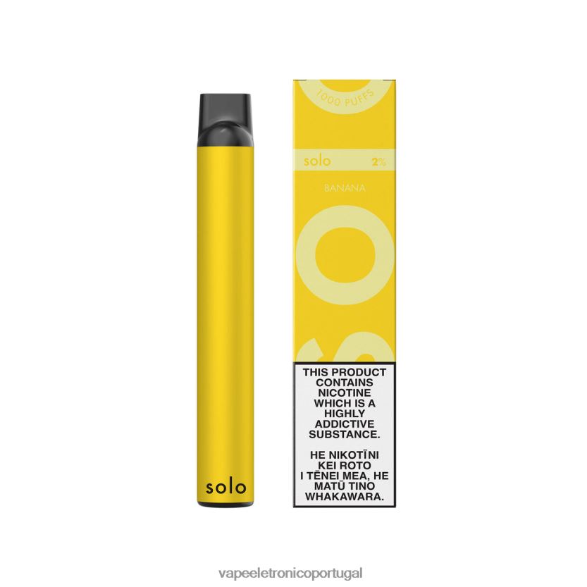 Vape Portugal - Solo vaporizador descartável banana BX28RB11