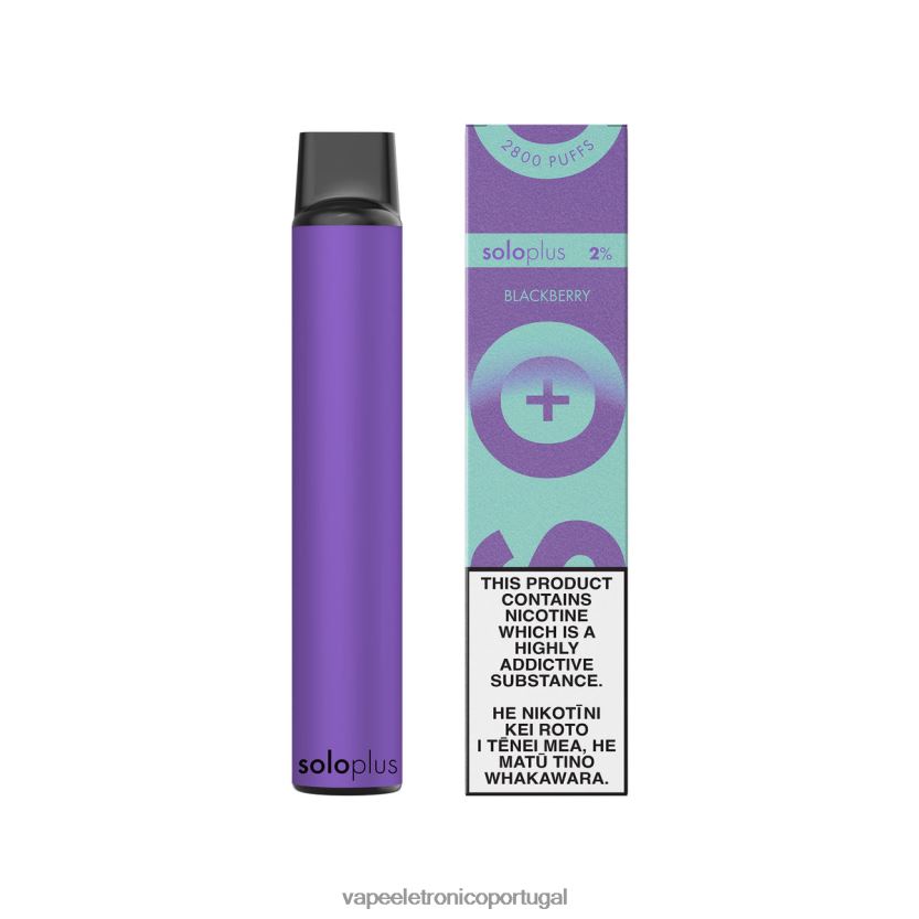 Vape Recarregável - Solo Plus coleção paraíso vape descartável amora BX28RB38