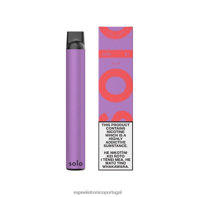 Vape Recarregável - Solo vaporizador descartável azedo BX28RB3