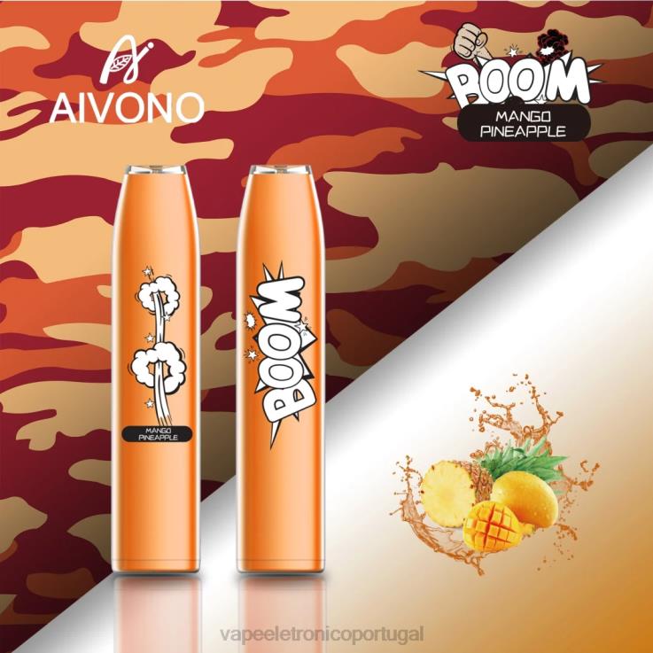 Líquidos Vape Portugal - Aivono AIM BOOM 600 abacaxi manga DD0P8360
