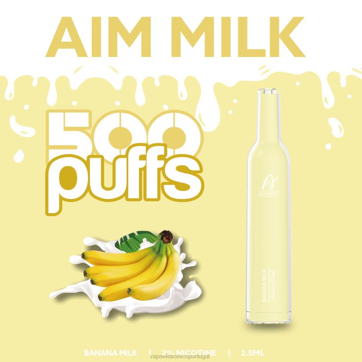 Líquidos Vape Portugal - Aivono AIM MILK 500 leite de banana DD0P8275