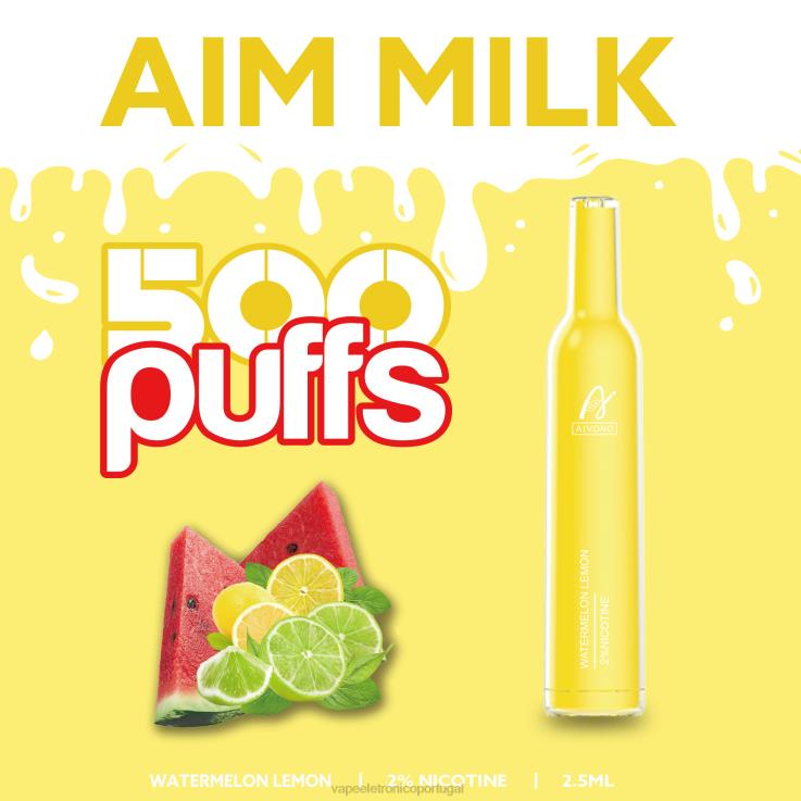 Líquidos Vape Portugal - Aivono AIM MILK 500 melancia limão DD0P8270