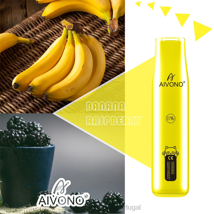 Vape Eletronico - Aivono AIM CAT 400 banana framboesa DD0P8334