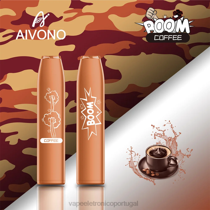 Vape Portugal - Aivono AIM BOOM 600 café DD0P8356