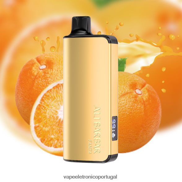 Alibarbar Ingot 9000 vapores descartáveis pôr do sol da Califórnia 46DN0X16 - Vape Portugal