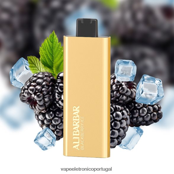 Alibarbar Pandora 7000 vapores descartáveis gelo de uva 46DN0X56 - Vape Portugal