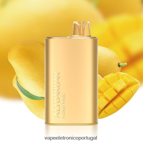 Alibarbar Rich 8.000 vapores descartáveis magia de manga 46DN0X7 - Vape Descartavel