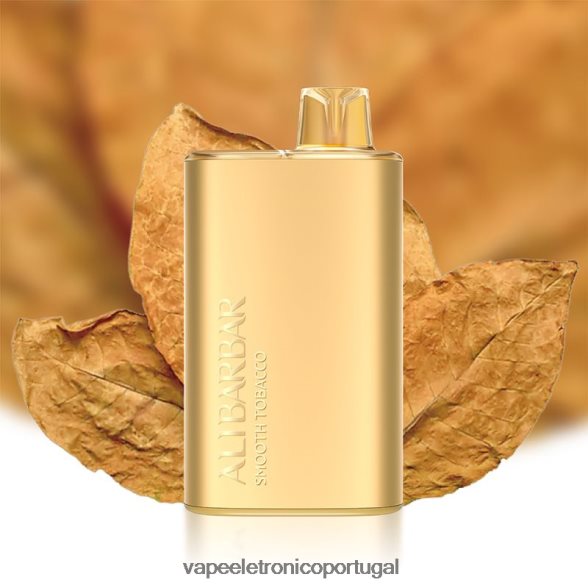 Alibarbar Rich 8.000 vapores descartáveis tabaco suave 46DN0X9 - Vape Eletronico