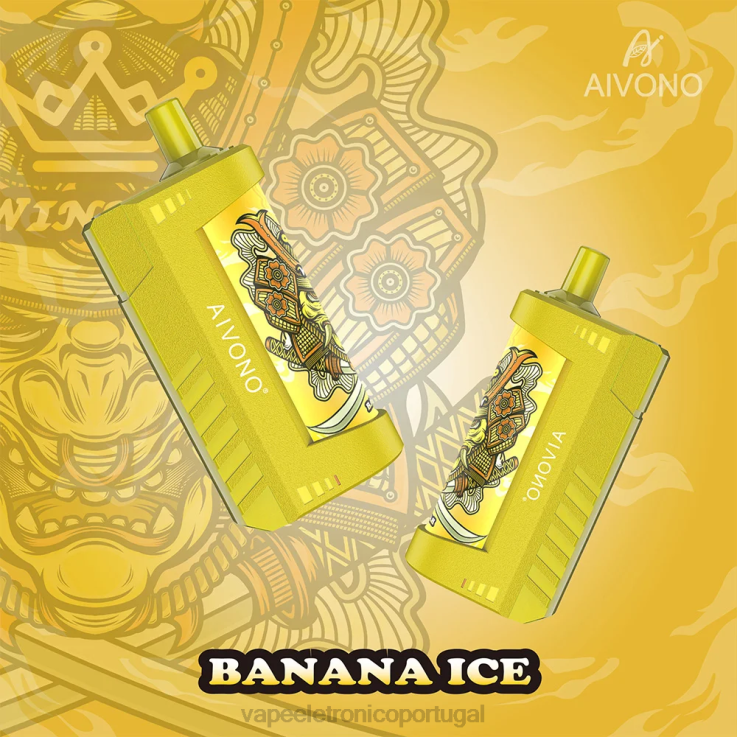 Vape Descartavel - Aivono AIM WINNER 5.000 gelo de banana DD0P8122