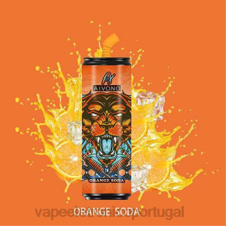 Vape Eletronico - Aivono AIM WINNER 6.000 garrafas de coca-cola refrigerante de laranja DD0P8114