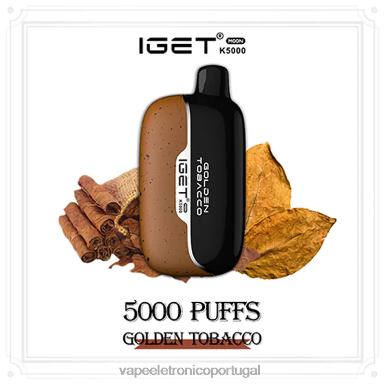 Vape Portugal - IGET Moon k5000 tabaco dourado BP4241