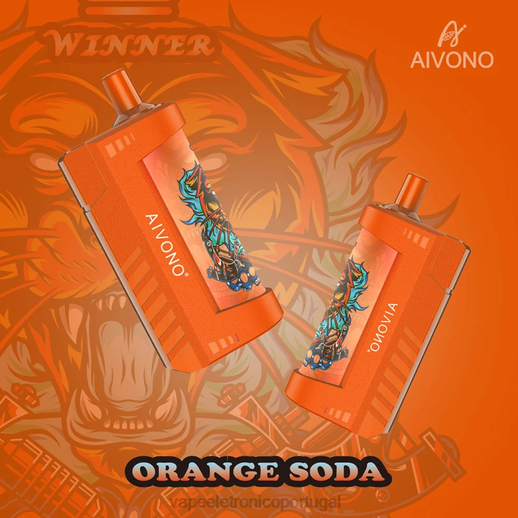 Vape Recarregável - Aivono AIM WINNER 5.000 refrigerante de laranja DD0P8128