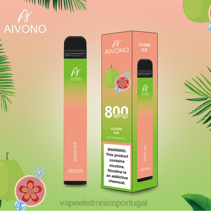 Líquidos Vape Portugal - Aivono AIM PLUS 800 gelo de goiaba DD0P8180