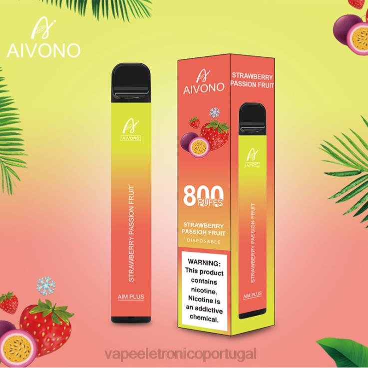 Líquidos Vape Portugal - Aivono AIM PLUS 800 maracujá morango DD0P8195