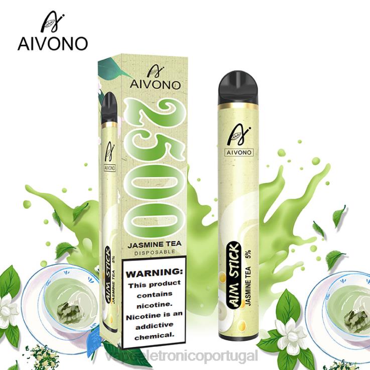 Vape Descartavel - Aivono AIM STICK 2500 chá de jasmim DD0P8157