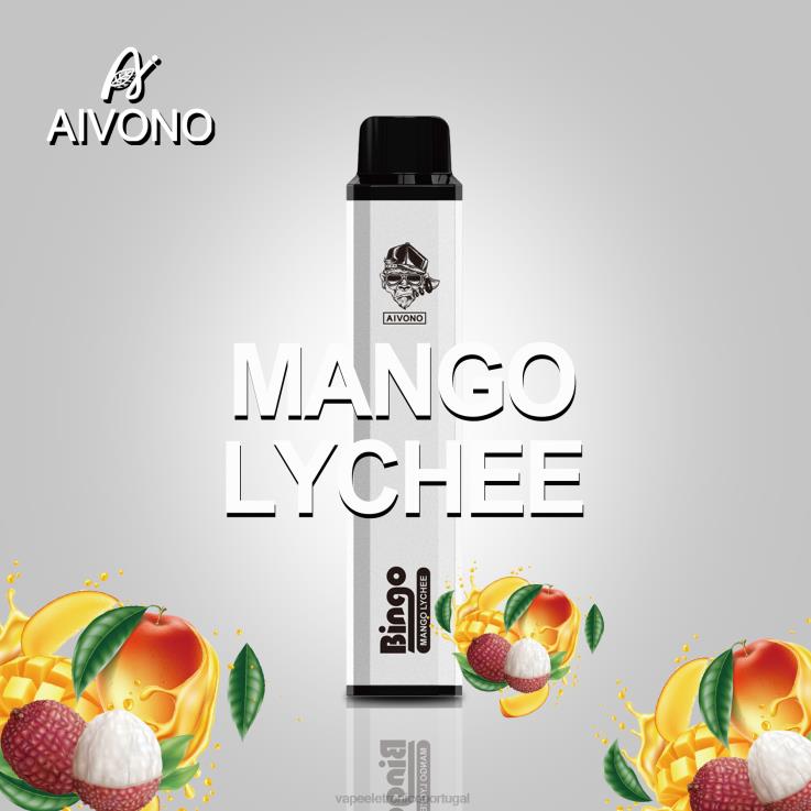 Vape Eletronico - Aivono AIM BINGO 4000 lichia de manga DD0P8139