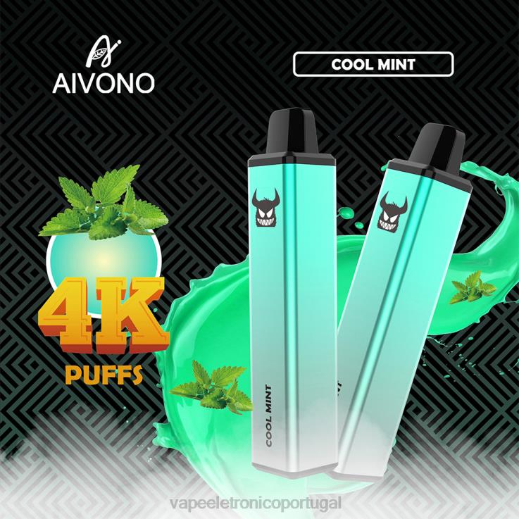 Vape Eletronico - Aivono AIM FREAK 4000 menta fresca DD0P8254