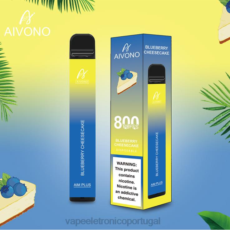 Vape Eletronico - Aivono AIM PLUS 800 cheesecake de mirtilo DD0P8174
