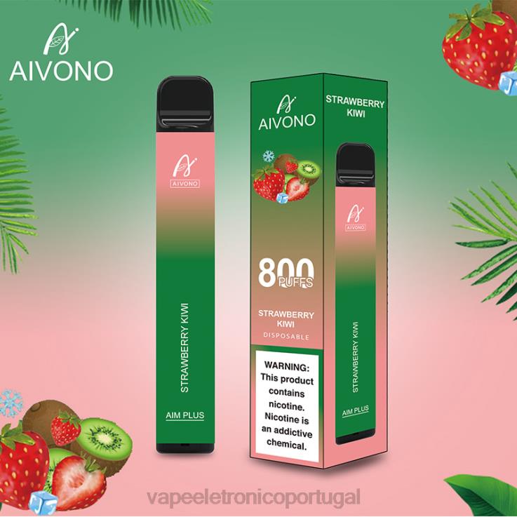 Vape Eletronico - Aivono AIM PLUS 800 kiwi morango DD0P8194
