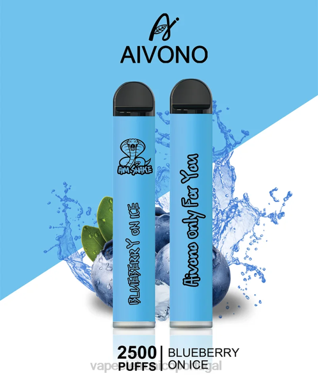 Vape Eletronico - Aivono AIM SNAKE 2500 mirtilo no gelo DD0P8299