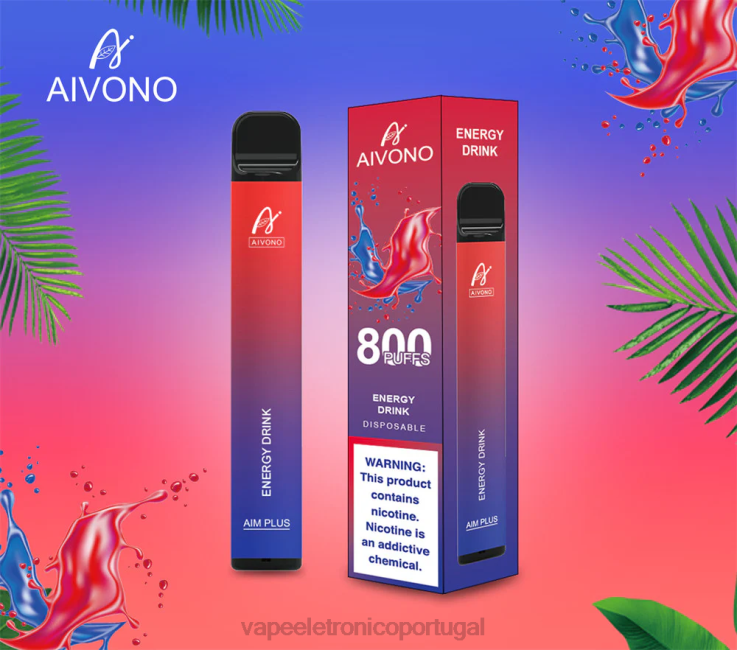 Vape Portugal - Aivono AIM PLUS 800 bebida energética DD0P8201