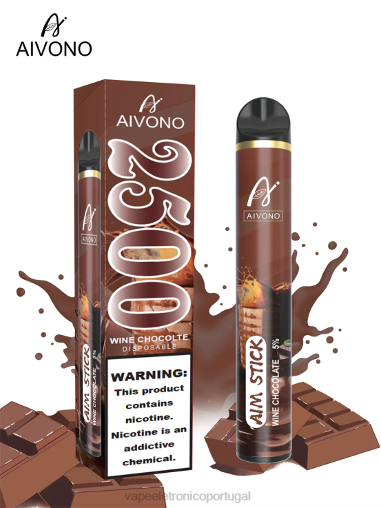 Vape Portugal - Aivono AIM STICK 2500 vinho chocolate DD0P8156