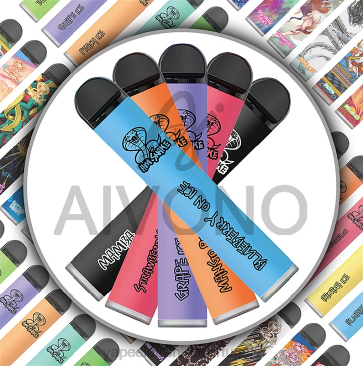 Vape Recarregável - Aivono AIM SNAKE 2500 mojito DD0P8323